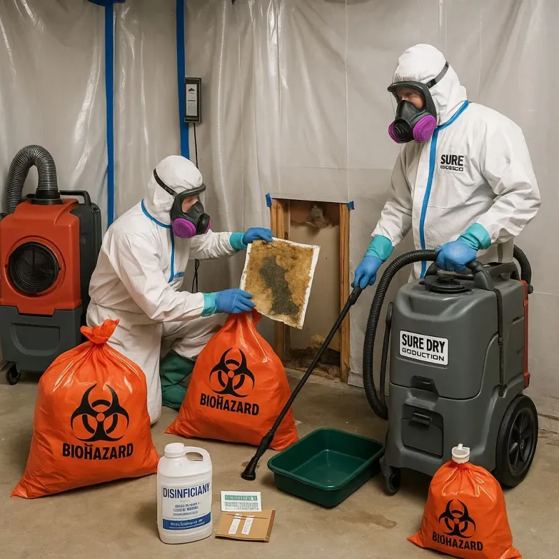 Contaminated Water Handling Protocols process in Oakboro, NC